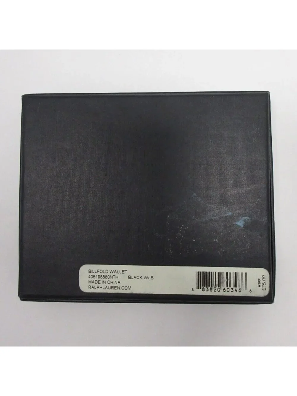 VGT Polo Ralph Lauren Wallet Skull Crossbones Billfold Canvas Leather AOP